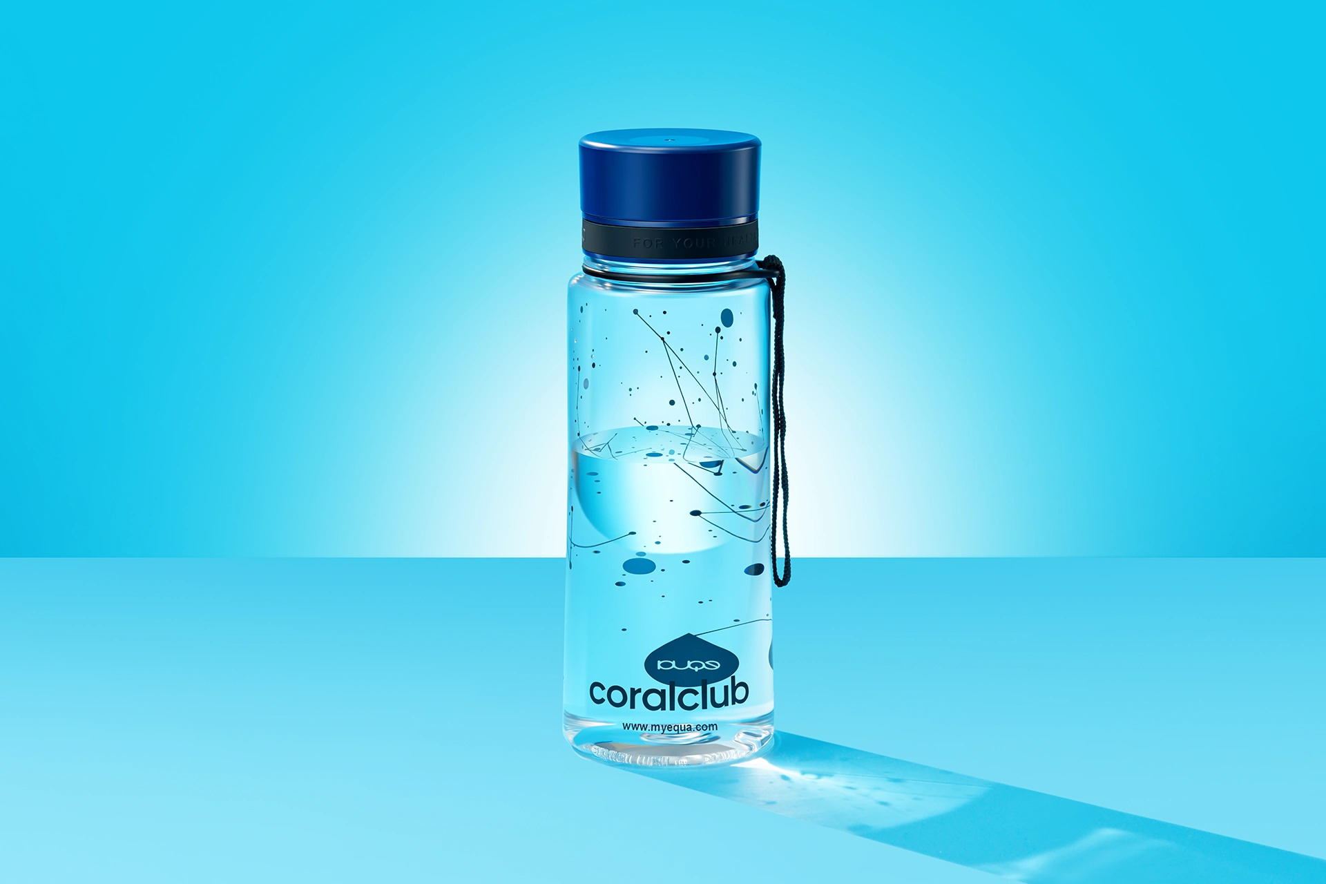 Sticlă de plastic EQUA 