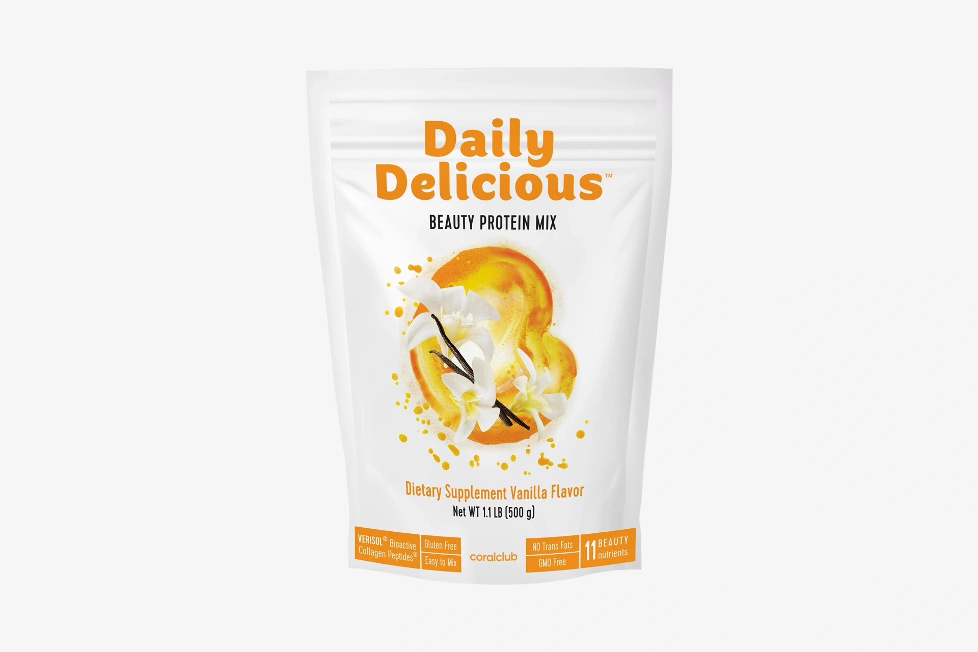 Daily Delicious Beauty Shake cu aromă de vanilie
